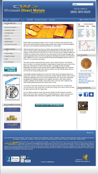 Wholesale Direct Metals British Sovereign Gold Coin Page